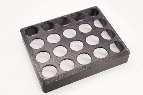 Durable 3D Printed Composite Storage Organizer Rack Tray For ER20 Collet CNC Milling Chuck Lathe Tools Multicolor Finish