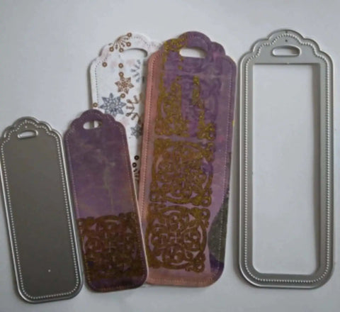 Butterfly Leaf Tag Bookmark Stencil Die Set For DIY Crafts And Scrapbooking Metal Cutting Dies for card making and decor