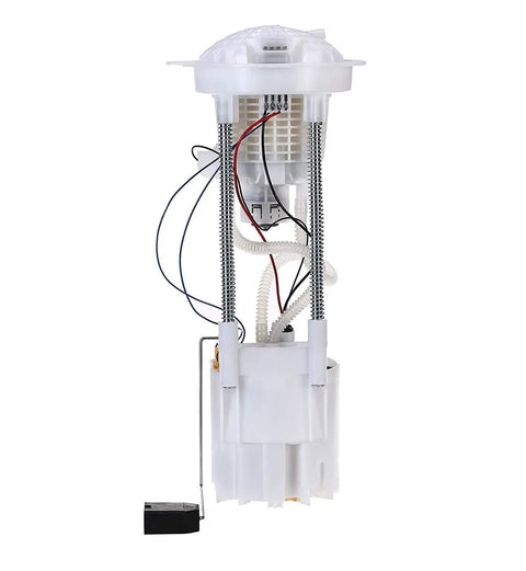 Dodge Ram 1500 Fuel Pump Replacement For 2004 2005 2006 With 3.7L 4.7L 5.7L Short Bed 26 Gallon Tank No Fuss Easy Install OE Quality Fuel Pump Assembly Interchangeable With E7186M, showing full assembly with wires and pressure sensor