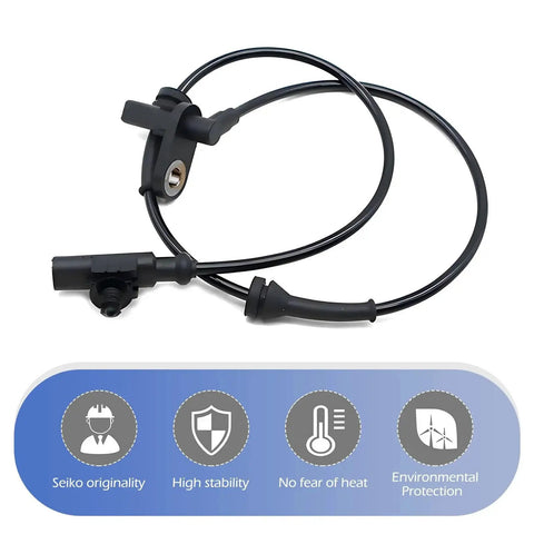 yorpyep car wheel speed sensor, rear-left ABS sensor, black