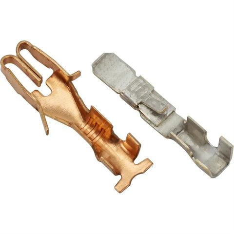 Close-up of terminals included in Steering Column Kit For 1969 And Later With 3 7 8 Inch And 4 1 4 Inch Connectors.