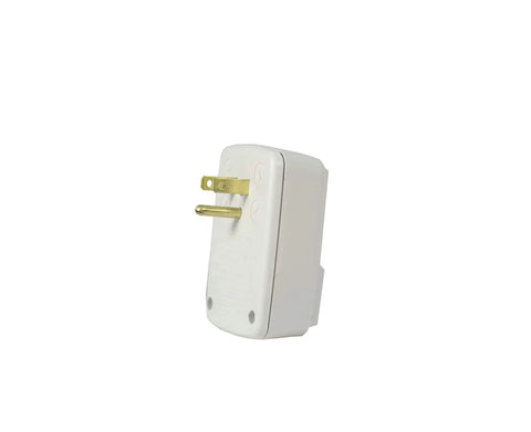 Side view of Heavy Duty Garage Door Opener Surge Protector For Single Opener With 15A 125VAC 1875W UL Listed Protection