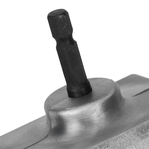 Metal Sheet Cutter Head for Electric Drill with 7mm Hex Shank, Pro Grade Aluminum Alloy Construction for Clipping Soft Iron Sheets