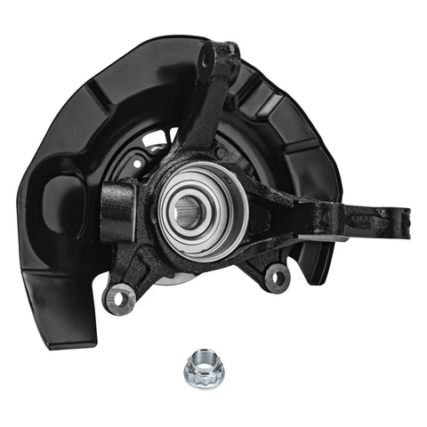 2Pc Front Steering Knuckles And Wheel Bearing Hubs Assembly For 2004 2005 2006 2007 Toyota Highlander AWD 3.3L Gas Replacement Kit