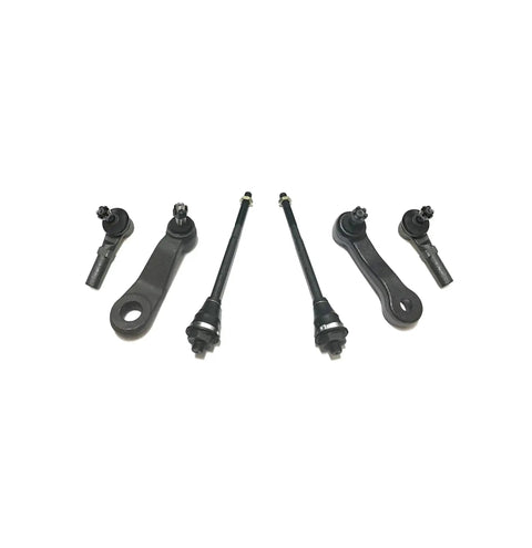 All In One 18 Piece Steering And Suspension Kit With Upper Control Arm Lower Ball Joints Tie Rod Ends Idler And Pitman Arm for Suburban 2500 And H2