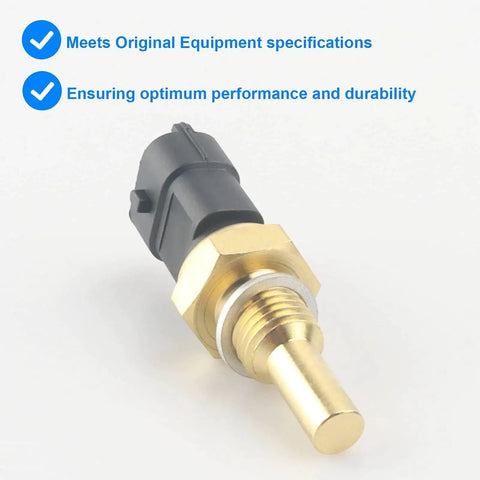 Coolant Temperature Sensor Replacement ECT Sensor 213-4777 12639899 OEM Grade Direct Fit for GM Cars, brass body and connector