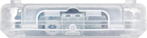 Side view of transparent case holding All Purpose Multi Material Flat Head Screws Epoxy Coated Bronze Steel For Wood Metal Concrete Drywall