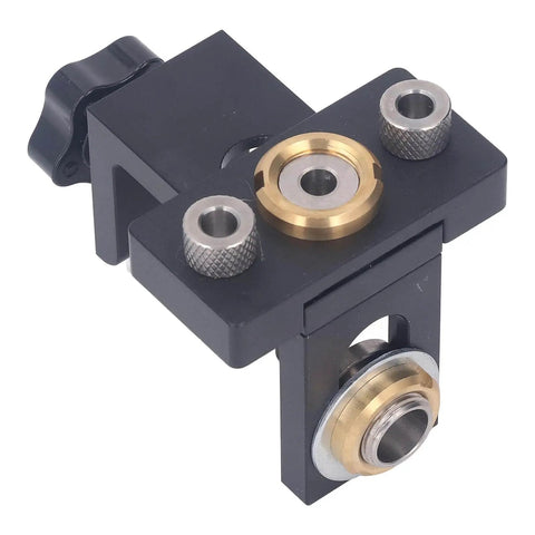 Dowel Jig Drill Guide Kit For Woodworking And Furniture Assembly, Pro Grade Aluminum Alloy Drill Guides with multiple hole sizes