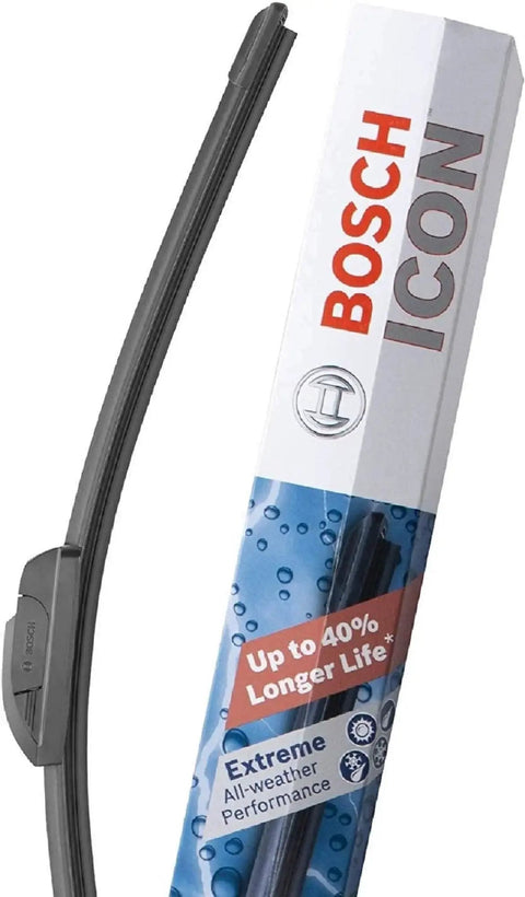 Icon Beam Wiper Blades Pair For Driver And Passenger Side 22A 22B with packaging showing blade and performance claims