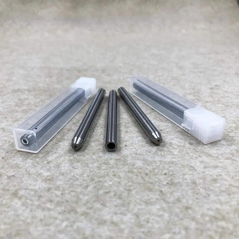 6 Pack Pro Grade Long Life Water Jet Abrasive Nozzles 6.35 By 1.02 By 76.2mm For Waterjet Cutting Machines Durable Replacement Nozzles