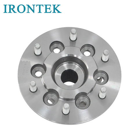 Front view of wheel hub for Chevrolet Colorado and GMC Canyon 2009-2012, 6-lug design, part 515121 with ABS for 4WD.