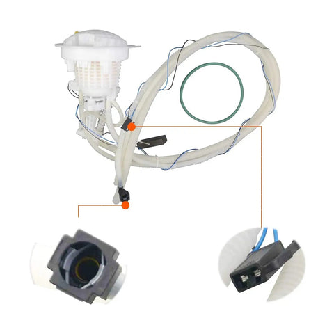 Beefed Up Fuel Pump With Sending Unit Assembly Replacement For Dodge Challenger Charger Magnum Chrysler 300 3 5L 5 7L 6 1L 6 4L OE 5136023AE 32301927R 28862781R E7264A Fits V6 V8 Cars