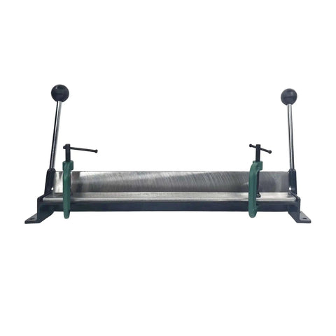 18-Inch Sheet Metal Bender With 18-Gauge Capacity, Heavy-Duty Portable Brake For 0 To 90 Degree Bends, Dual-Handle Leverage