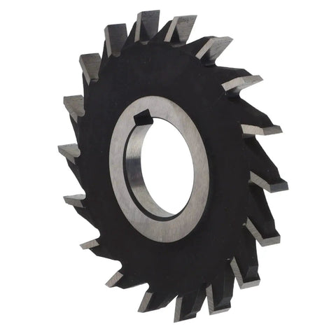18 Teeth Milling Cutter High Speed Steel Face Mill Disc For Plane Processing 100mm Diameter Heavy Duty Tool