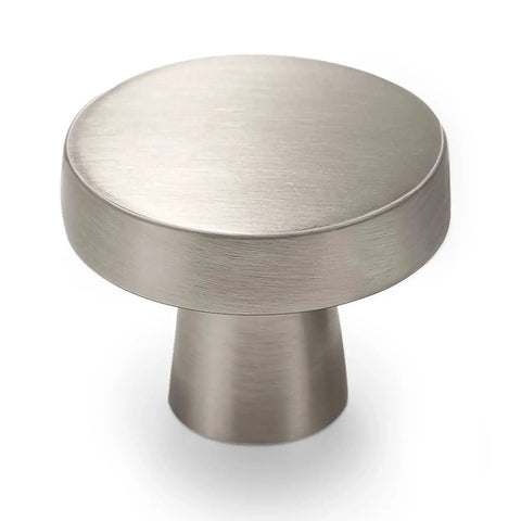 10 Pack Brushed Satin Nickel Cabinet Knobs For Kitchen Cabinets And Furniture Drawer Pulls Zinc Alloy Heavy Duty Hardware
