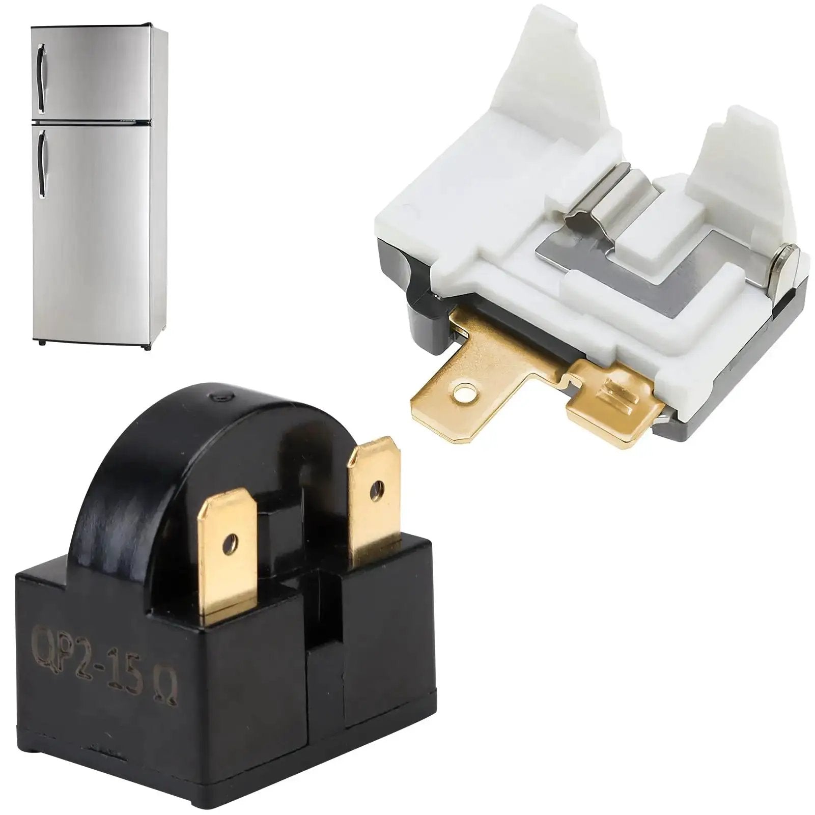 PTC Refrigerator Start Relay And Overload Protector Ki...