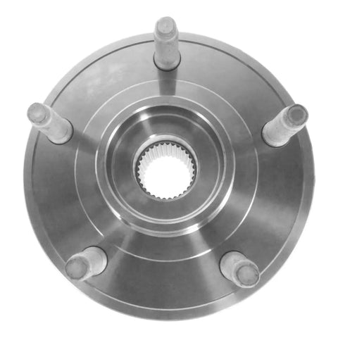 2Pc Front Wheel Bearing Hubs Assembly For Jeep Wrangler 2011-2017 And 2018 JK, showing a 5-lug bolt pattern hub