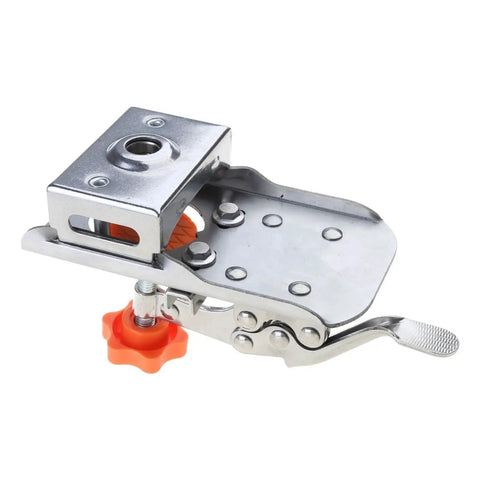 35mm Hinge Boring Hole Opener for Woodworking Drilling Guide Locator with Triangle Edged Hinge Opener Stainless Steel Hole Puncher