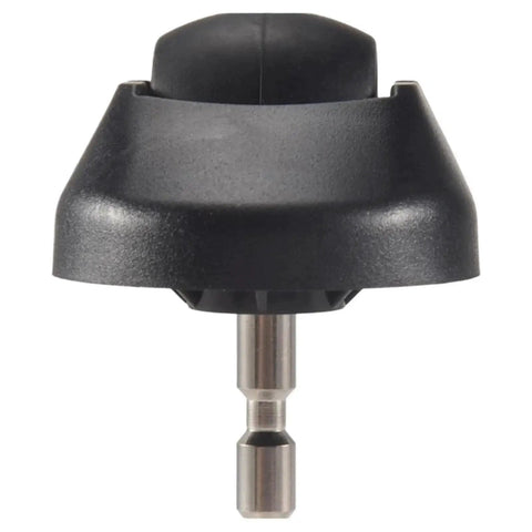 Universal Front Wheel Replacement For Conga Vacuum Cleaners 3290 3490 3690 4090, black omni-directional wheel, front view