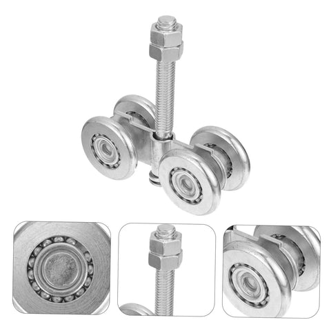 Heavy Duty Sliding Track Roller For Industrial Doors And Gates, Steel Wheel Replacement With Easy Install, Smooth Sliding Pulley