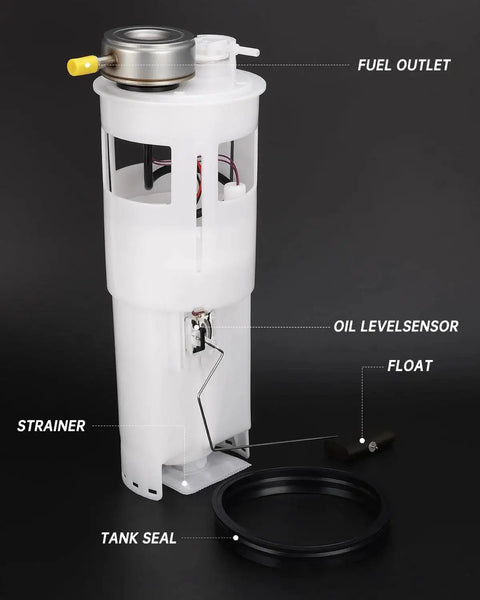 Electric Fuel Pump Module Assembly For Dodge Ram 1500 2500 3500 With 3.9L V6 5.2L V8 5.9L V8 And 8.0L V10 Engines Replacement E7138M SP7138M