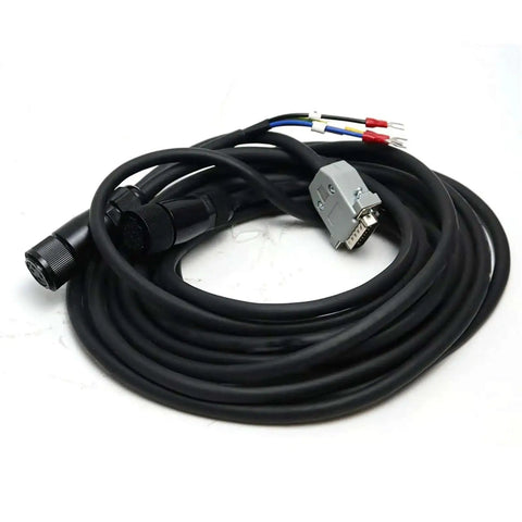 Cables included in the AC Servo Motor 0.73kW 220V 2000RPM 3.5Nm Continuous Torque No Brake 90mm Frame 90ST-M03520 CNC Servo package