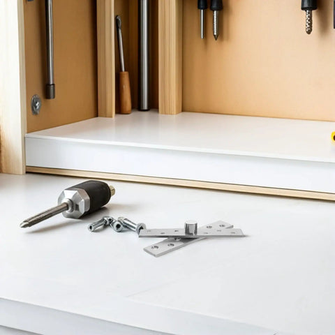 Hidden Door Pivot Hinges Kit 6 Pieces Pro Grade Heavy Duty Concealed Stainless Steel With 360 Degree Rotation