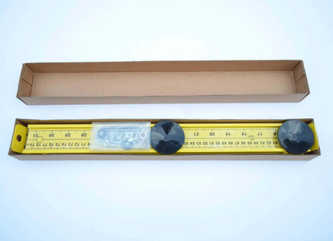 31 Inch Adjustable Paracord Jig in packaging, lightweight aluminum tool for making bracelets, keychains, belts, slings, straps.