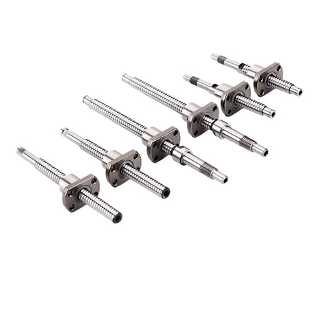Stainless Steel Ball Screw SFK0802 With Single Ball Nut For CNC Parts 100mm Size, for high precision and low torque operations