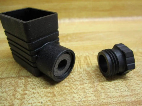 Rexroth Bosch Group 1834484096 Connector for hydraulic systems, featuring a 1.5 x 1.5 x 0.5 inch body with 9/16-18 fine thread