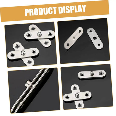 Stainless Steel Built Tough Pivot Hinges For Hidden Doors And Secret Bookcase Doors Concealed SelfClosing Hinge Hardware 360