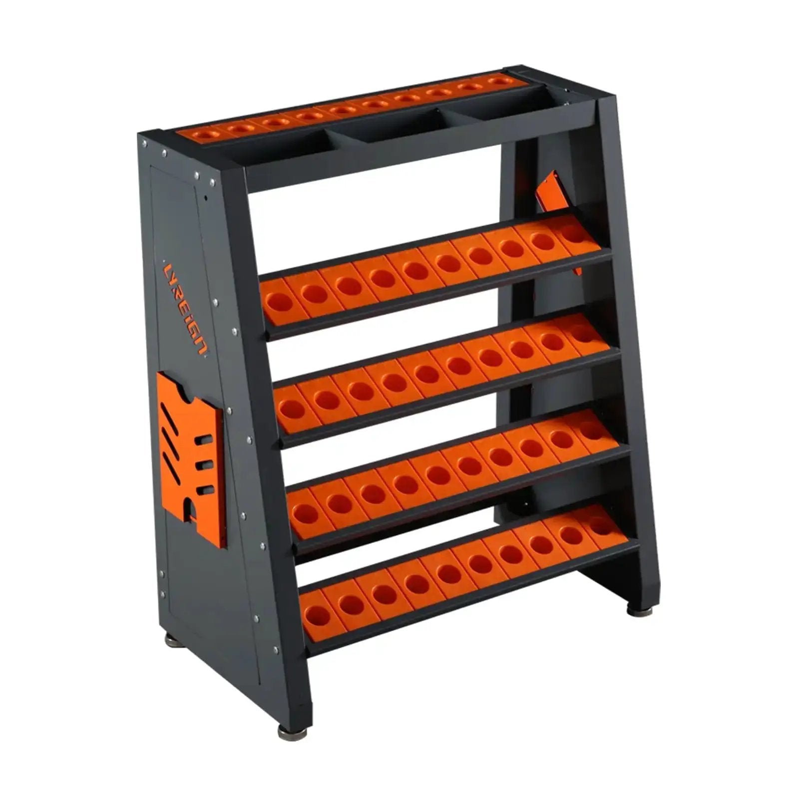 4 Tier CNC Tool Rack With 40 Taper Holder And 70 Capac...