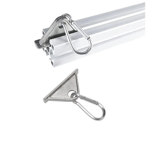 4 Pack Sliding Hooks For 6mm T-Slot Aluminum Extrusion, 2020 Series Zinc Alloy Durable Connectors featured on aluminum profile