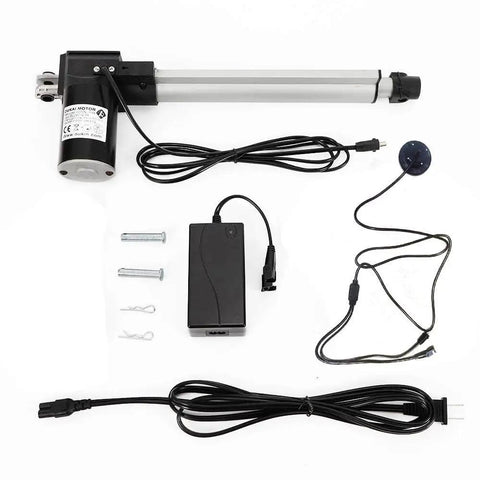 24V Electric Recliner Actuator Replacement Motor For Chair Lift And Recliner With 250mm Stroke 1000N Push Pull Power
