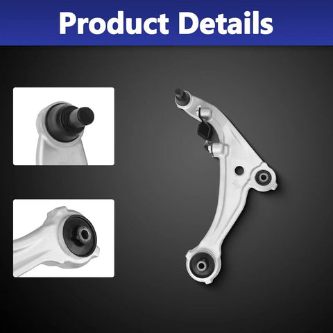 Front Lower Control Arm With Ball Joint Assembly Replacement For 2007-2012 Nissan Altima And 2013 Altima Coupe Models, product details