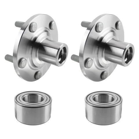 Front Wheel Bearing And Hub Assembly Set Of 2 For Toyota Camry 2004-2017 2.5L 3.0L 3.5L V6 TopNotch Replacement, Fits Avalon Sienna