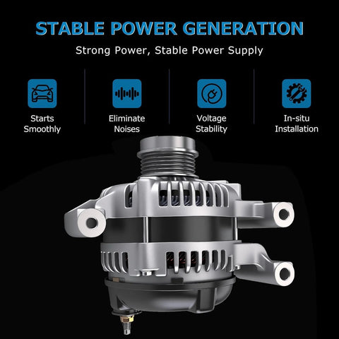 Beefed Up Drop In Car Alternator Replacement For GMC Canyon 2015 2016 Cadillac ATS 2013 2019 CTS 2014 2019 And Chevy Camaro 2016 2020