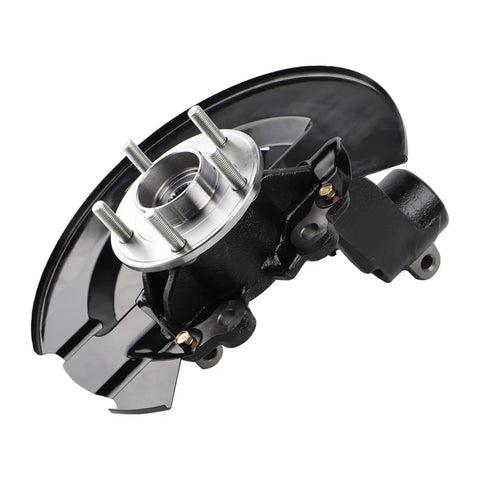 Steering Knuckle Wheel Bearing Hub Assembly Front Right Passenger Side Direct Replacement For 2013 2019 Ford Escape. Side view.