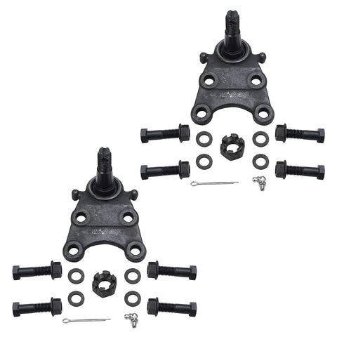 2WD Front Wheel Hub Bearings Kit For 2004-2008 Chevy Colorado And GMC Canyon, Includes Front Left And Right Hubs With ABS, Plus 4 Upper And Lower Ball Joints, 6 Pc Set components.