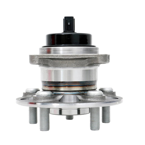 Front view of Rear Wheel Bearing Hub Assembly For 2016-2021 Toyota Prius, 2017-2021 Prius Prime, and 2011-2017 Lexus CT200h Replacement 512547
