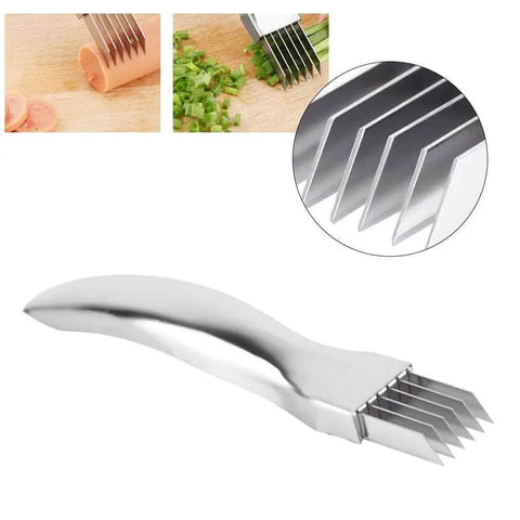 Game Changing Mandoline Slicer For The Kitchen Pro Grade Vegetable Cutter And Potato Slicer with sharp stainless steel blades