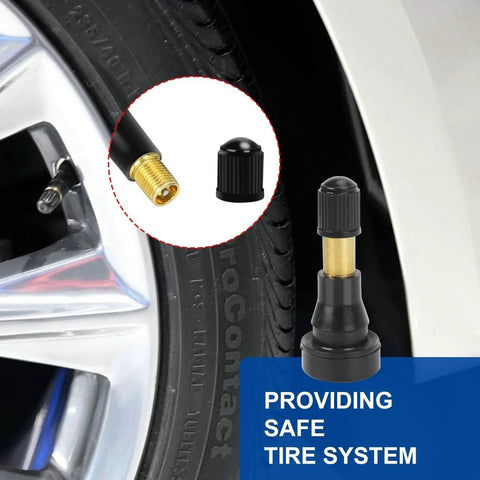 25 Pack TR600HP SnapIn High Pressure Tire Valve Stems One And A Quarter Inch Universal Fit For Most Cars And SUVs Easy Install Replacement Kit 25 Pieces Durable Heavy Duty For Long Lasting Performance