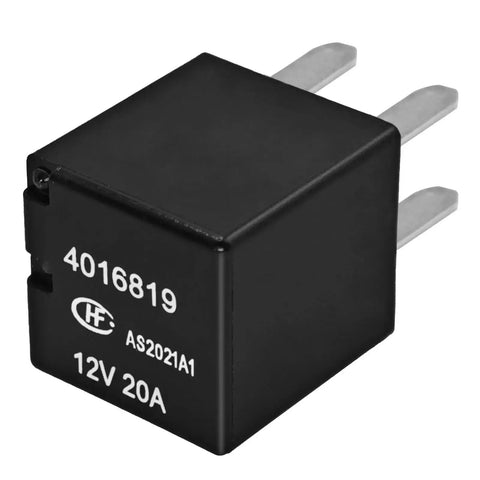 Ultra Micro ISO Automotive Relay Pack Of 4 12V DC 20A 4 Pin General Purpose Relay For ATVs And UTVs Ultra Compact Install For Tight Spaces