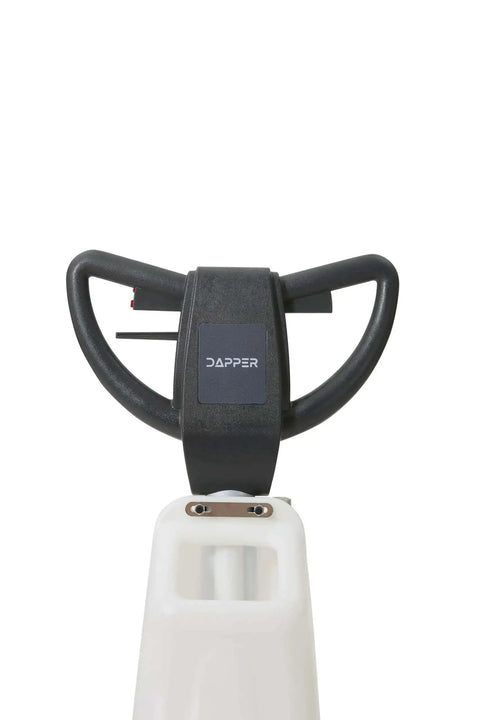 Top view of Heavy Duty Weighted Floor Buffer Polisher 1500W 154 RPM showing handle and controls