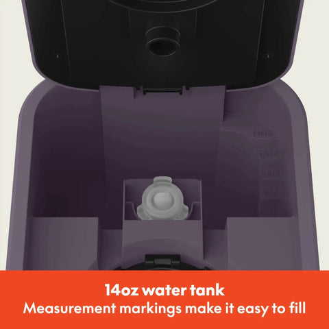 Single Serve Coffee Maker For K Cup And Ground Coffee, Removable Adjustable Drip Tray, Auto Shutoff, 14oz water tank