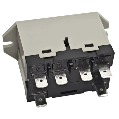 General Purpose DPST NO Relay With Test Button And Quick Connect Terminals For Easy Wiring Flame Resistant And AC200 to 240 Volt Coil