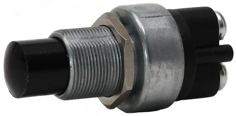 Heavy Duty Push Button Start Switch With Neoprene Cap Momentary Action 60 Amps At 12 Volts Five Eighths Inch Mount Hole