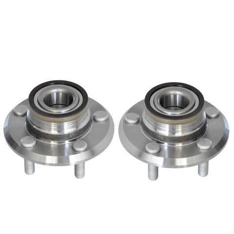 2 Pack Front Wheel Hub And Bearing Assembly 5 Lug Fit For Chrysler 300 2005 To 2014, Dodge Challenger 2008 To 2014, Charger 2006 To 2014, And Magnum 2005 To 2008 Direct Replacement Wheel Hub Kit, stainless steel