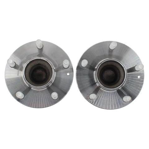 Rear Wheel Hub And Bearing Assembly Pair For Honda Civic 2016 To 2021 And Insight 2019 To 2022 top view with 5 lug ABS