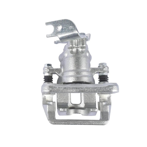 Weonefit rear disc brake caliper assembly with bracket, silver metal for Honda/Acura Accord/TSX